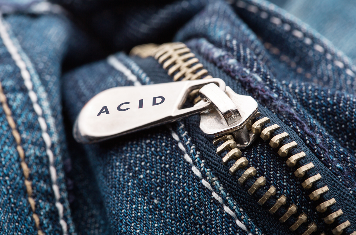 acid identity logo design Pop-Up Shop shop
