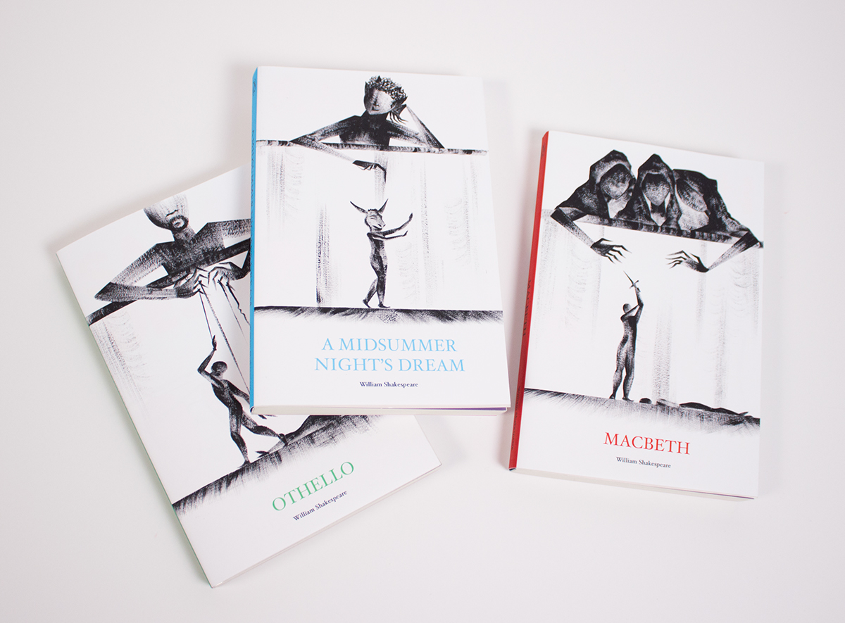 #bookcovers #shakespeare  #plays #publishing  #graphicDesign #bookdesign #PrattInstitute