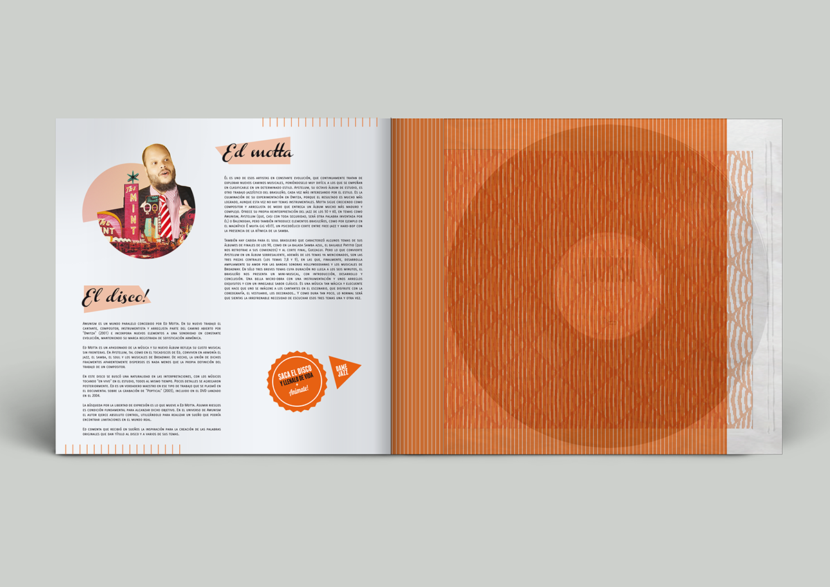 diseño gráfico Catedra Rico loop rico Ed Motta awunism vinilo Vinyl Sleeve Vinyl Cover federico zabala Música para los