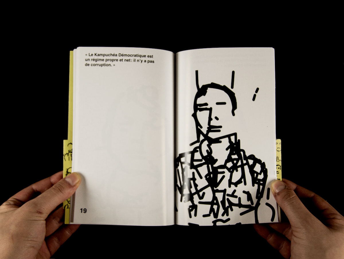 Cambodia Khmer War memories graphic design  editorial design  book identity history
