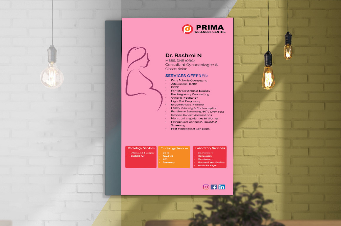 Advertising  brand care graphic graphicdesign helth hospital wallbranding