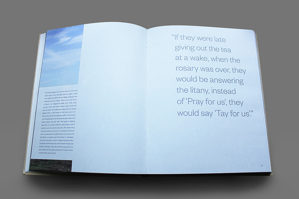 book design Book Layout Layout Design Wakes books irish books death wake book design