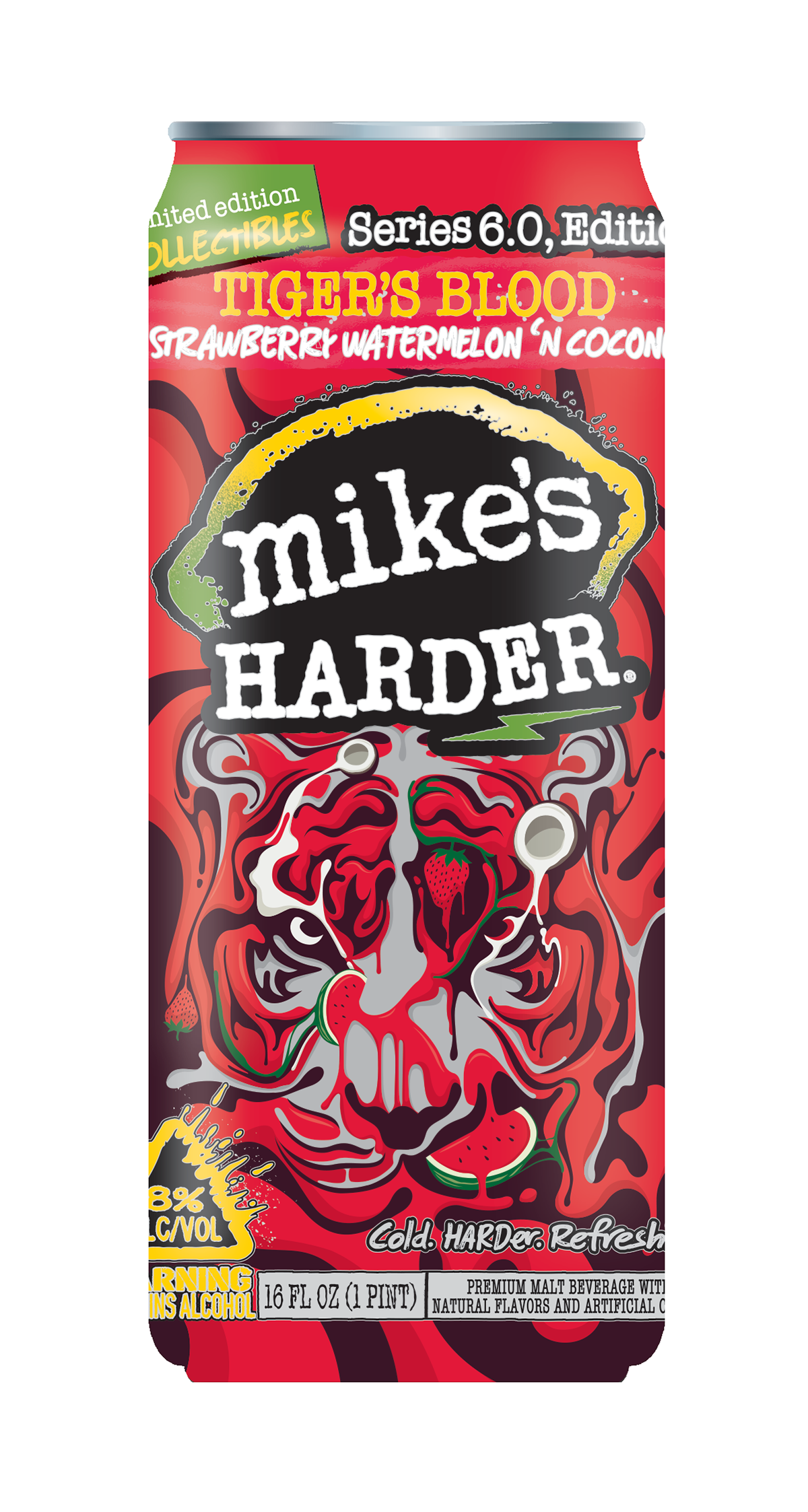 can design Mike's Harder zoopa tiger Bloodline Tiger's Blood drink Coconut watermelon strawberry flavor