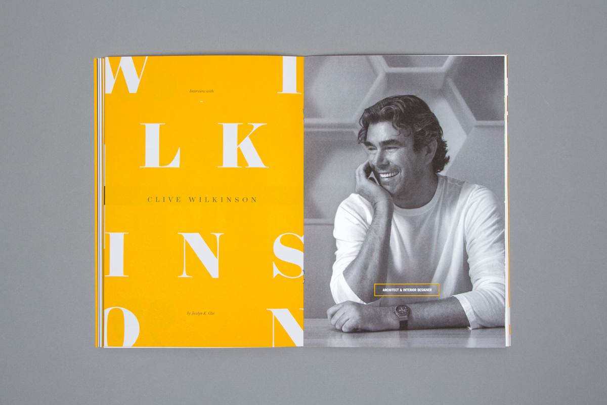 magazine 99U Quarterly Behance yellow design graphic modern minimal matias corea