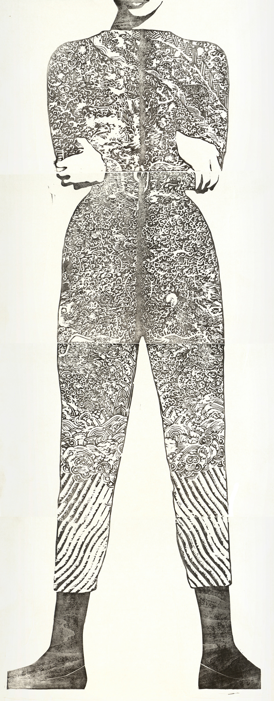 woodcut printmaking body Chinese culture ancestor