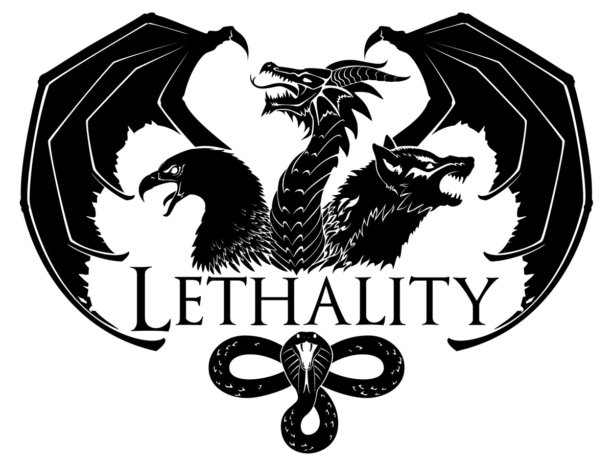logo video game guild Website Lethality chimera