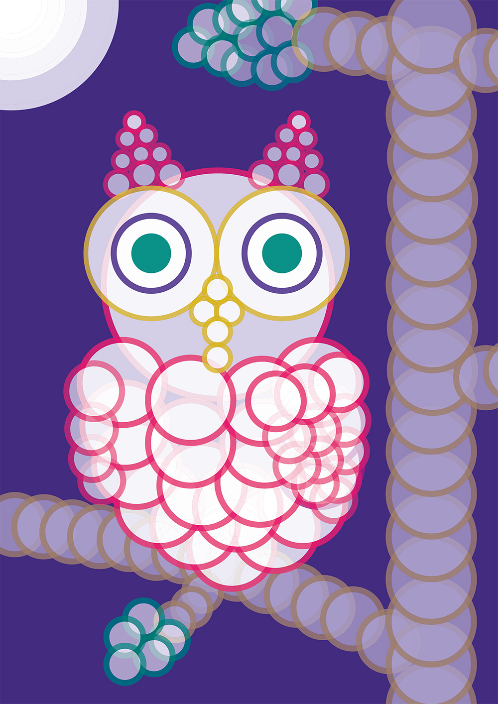 owl eule ILLUSTRATION  Zeichnung grafik