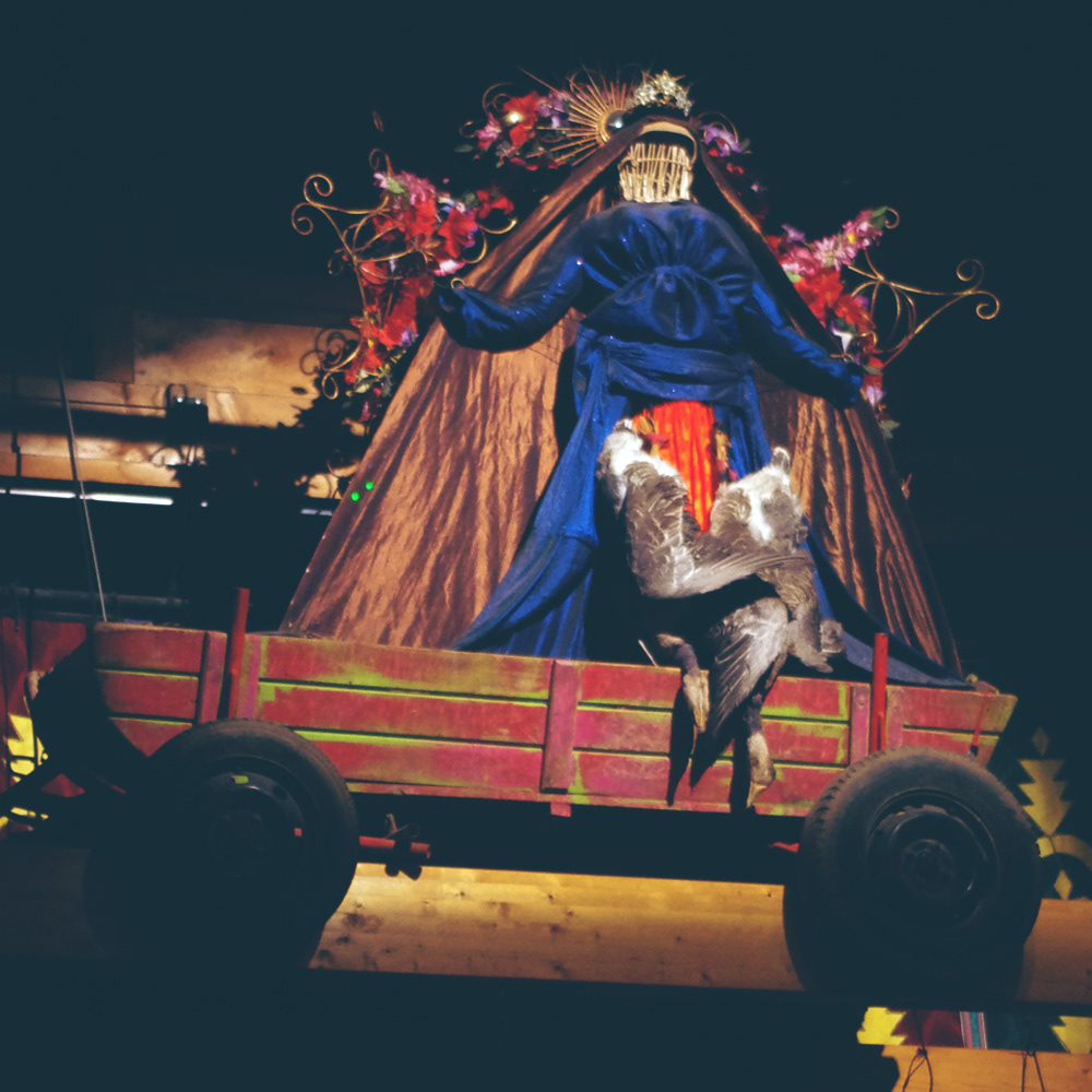 zingaro Circus horse spectacle costumes bartabas calacas night mask