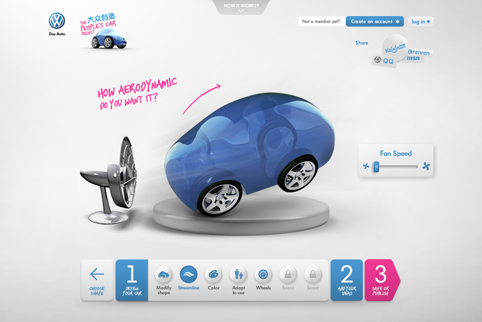 hover car people's car pcp volkswagen Cannes Lions cyber
