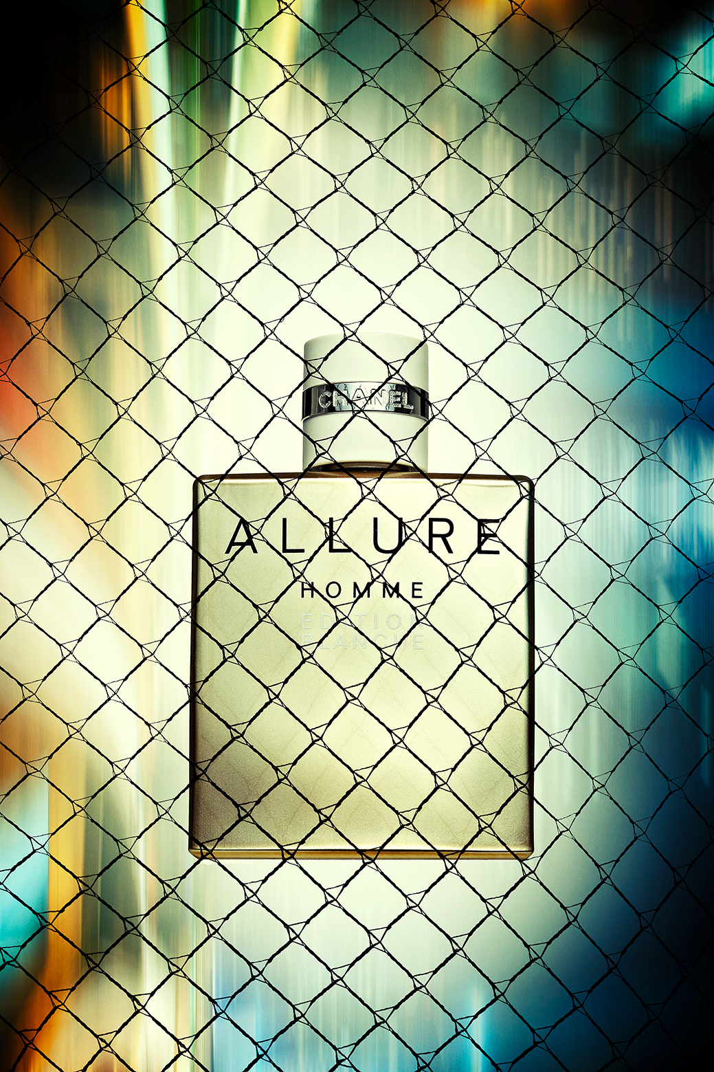 Adobe Portfolio perfume grid motion green Still life product