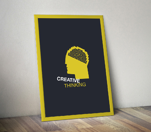 RAMI gd personal identity Graphic Designer Freelance creative simple square yellow black Kuwait lebanon islamic inspire
