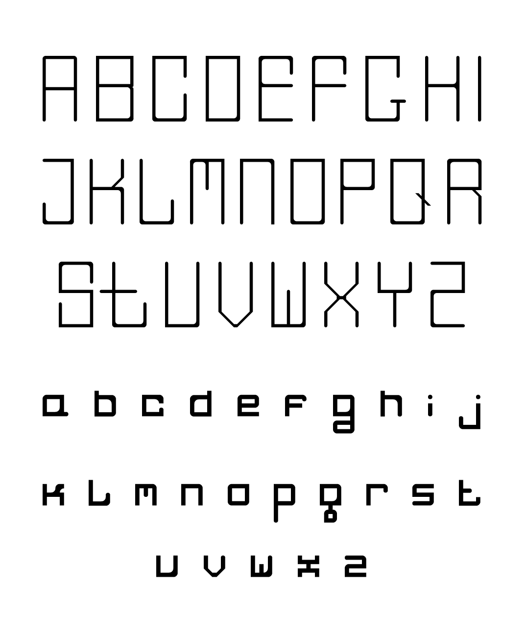 type french fold Typeface print KCAI