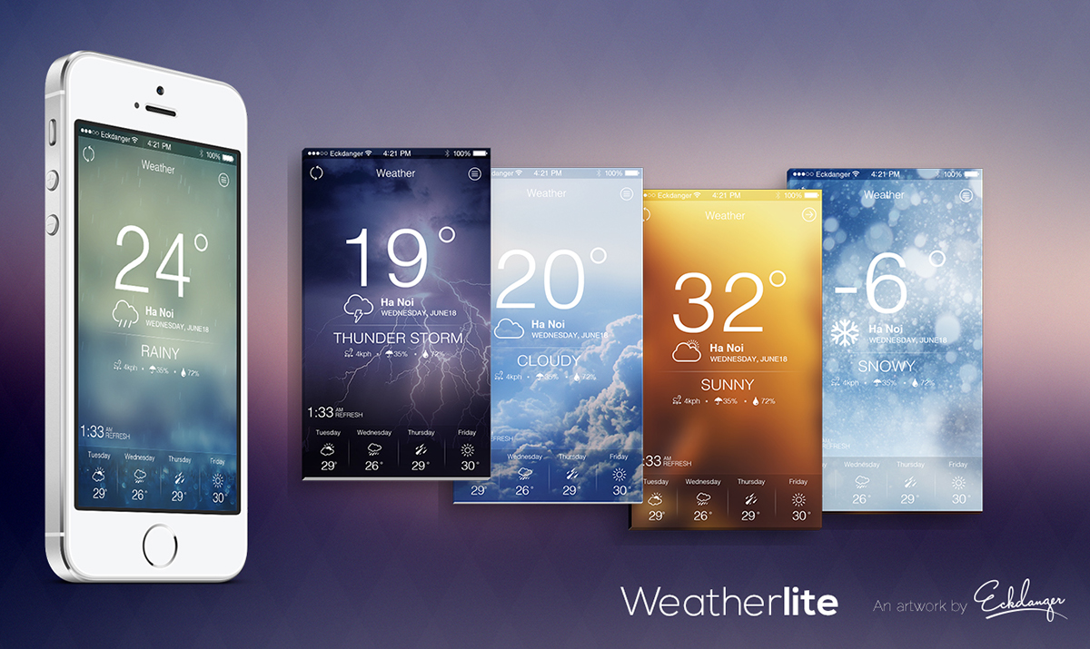 weather app ios mobile eckdanger