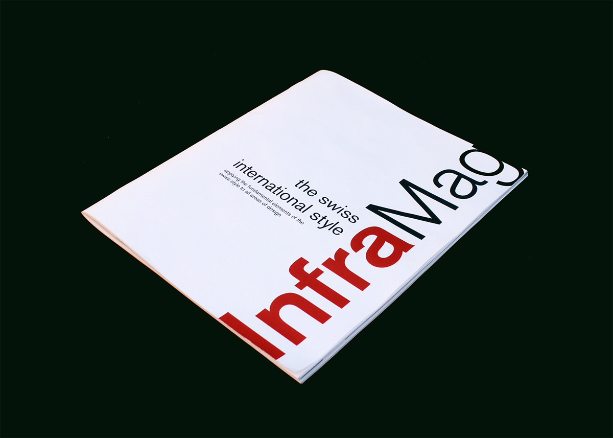 InfraMag swiss International Style magazine