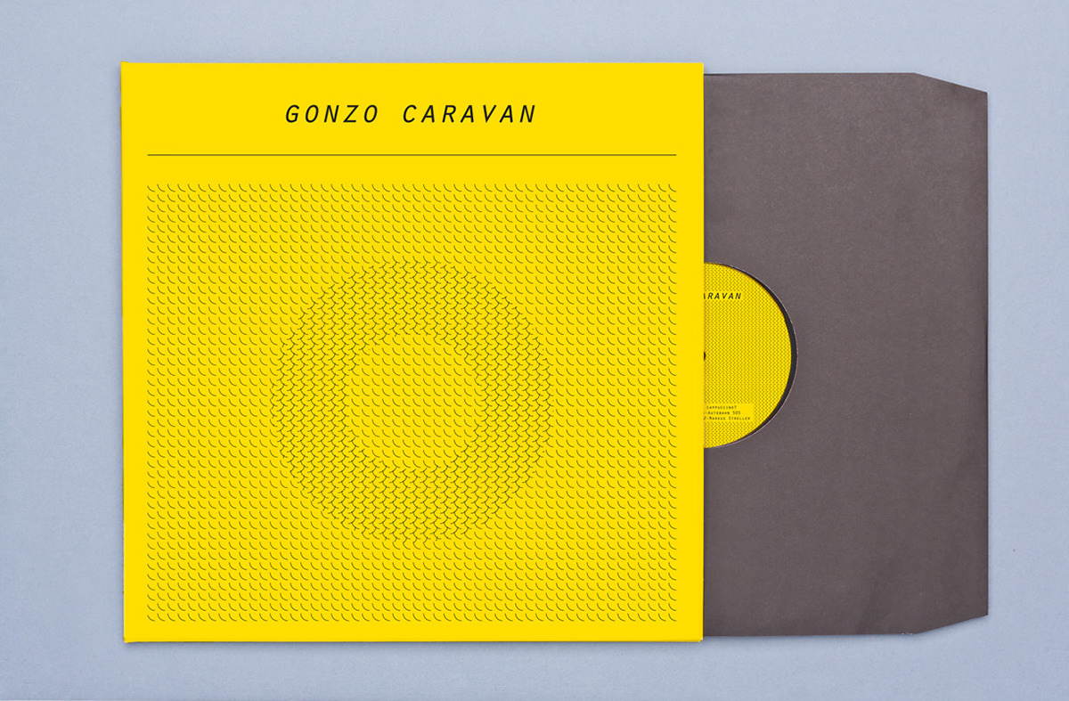 ep gonzo caravan vinyl yellow pattern fusion jazz