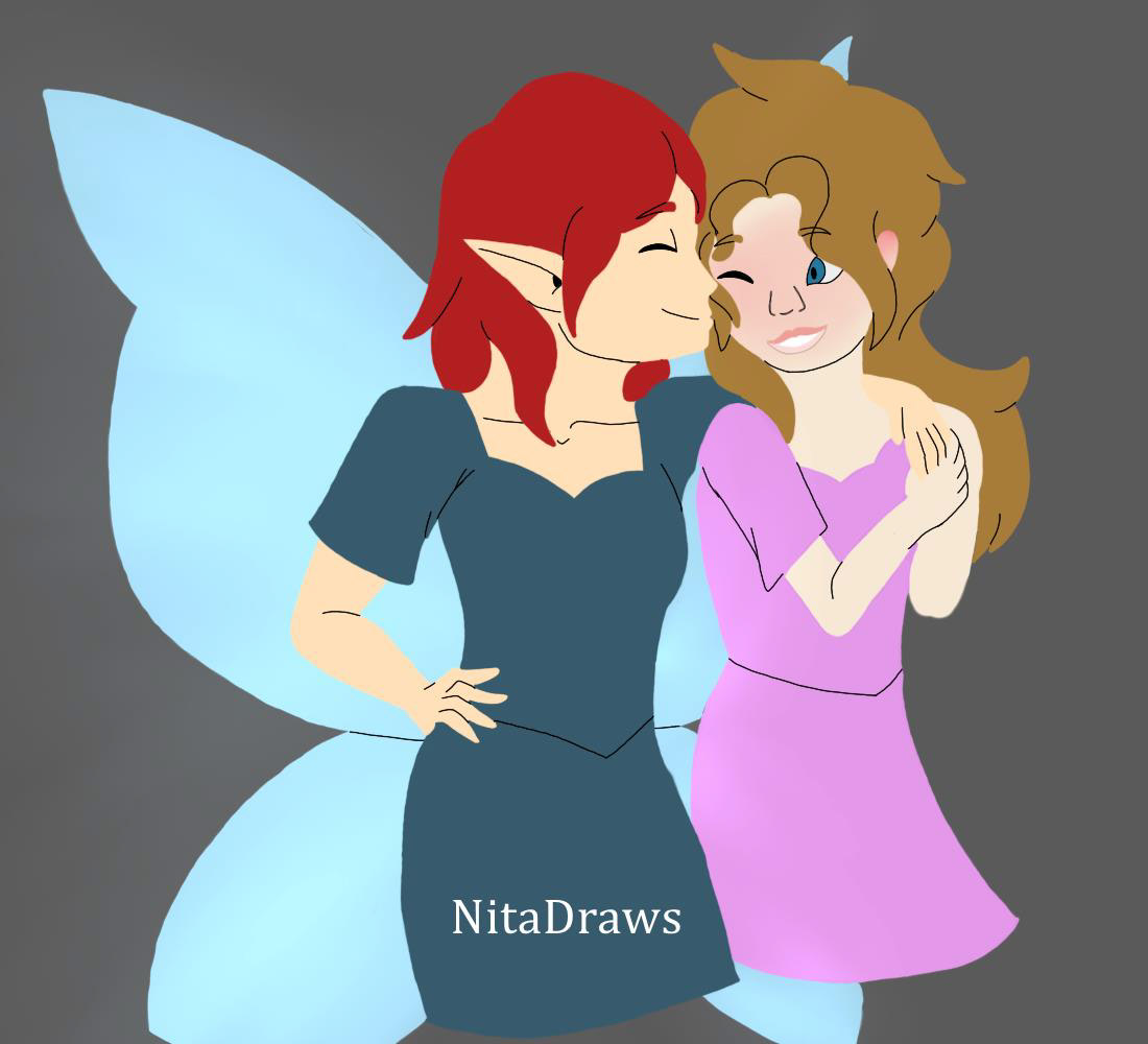 Character design  Digital Art  digital design fairy