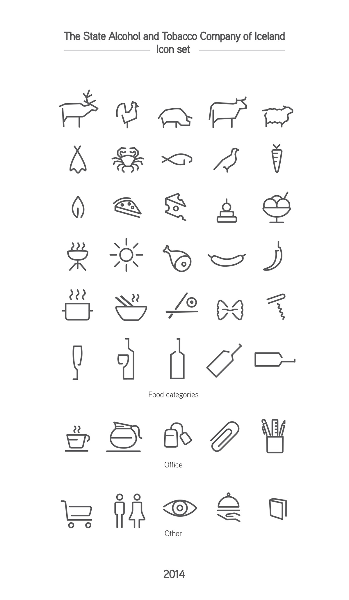 store icons animal animals drawings state alcohol iceland deer Rooster Coffee pen gray grey wc chili