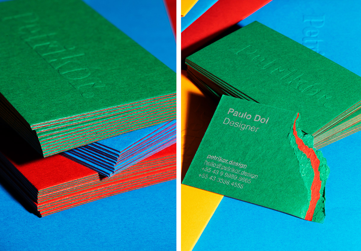 branding  card Color Paper colors design studio Documentary  primary serif