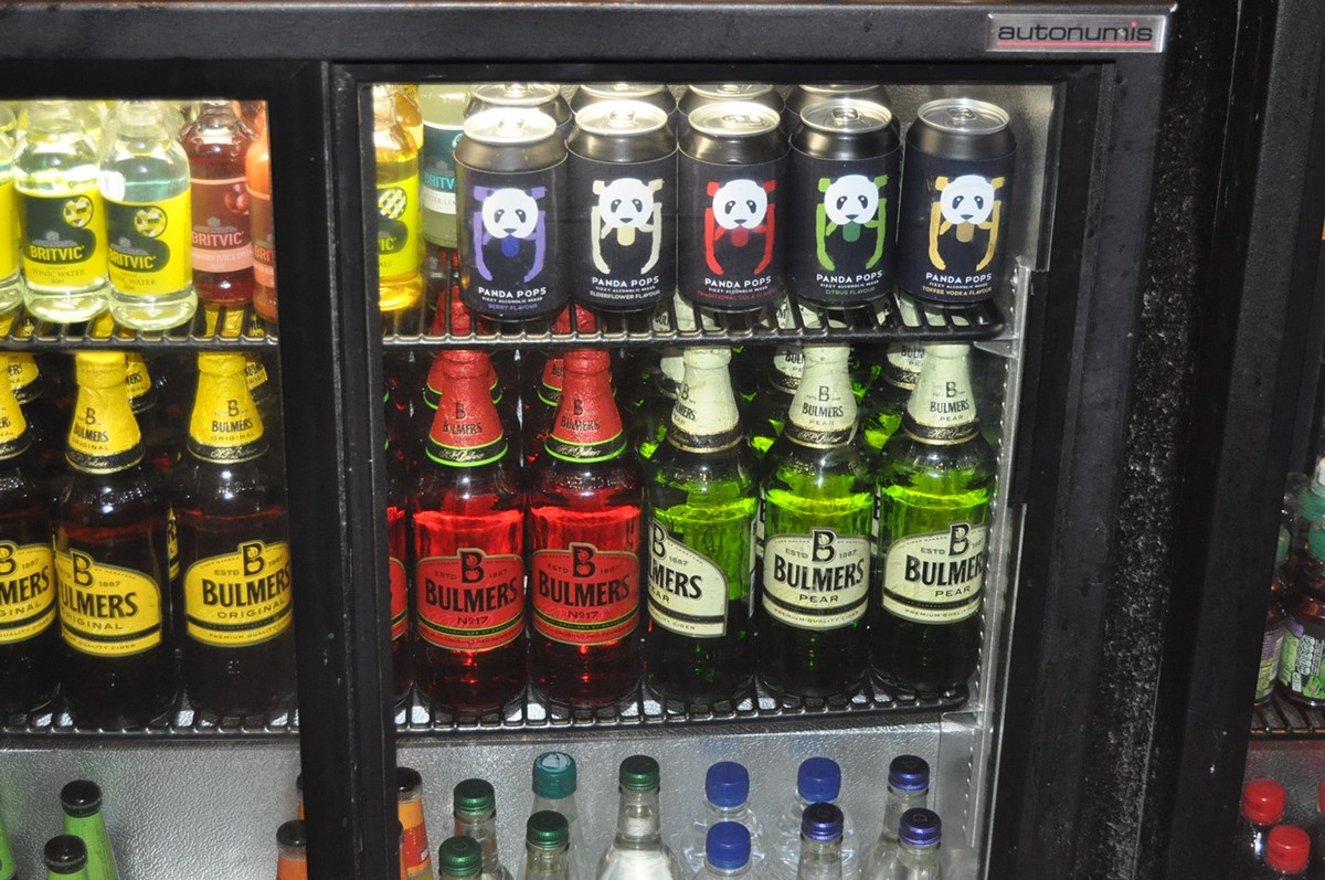 panda pops  DRINK alcoholic mixer Panda  nostalgia re-brand