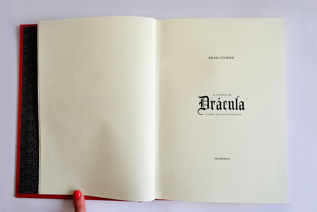 dracula tipografia  cosgaya design bram stoker fadu uba book Classic libro