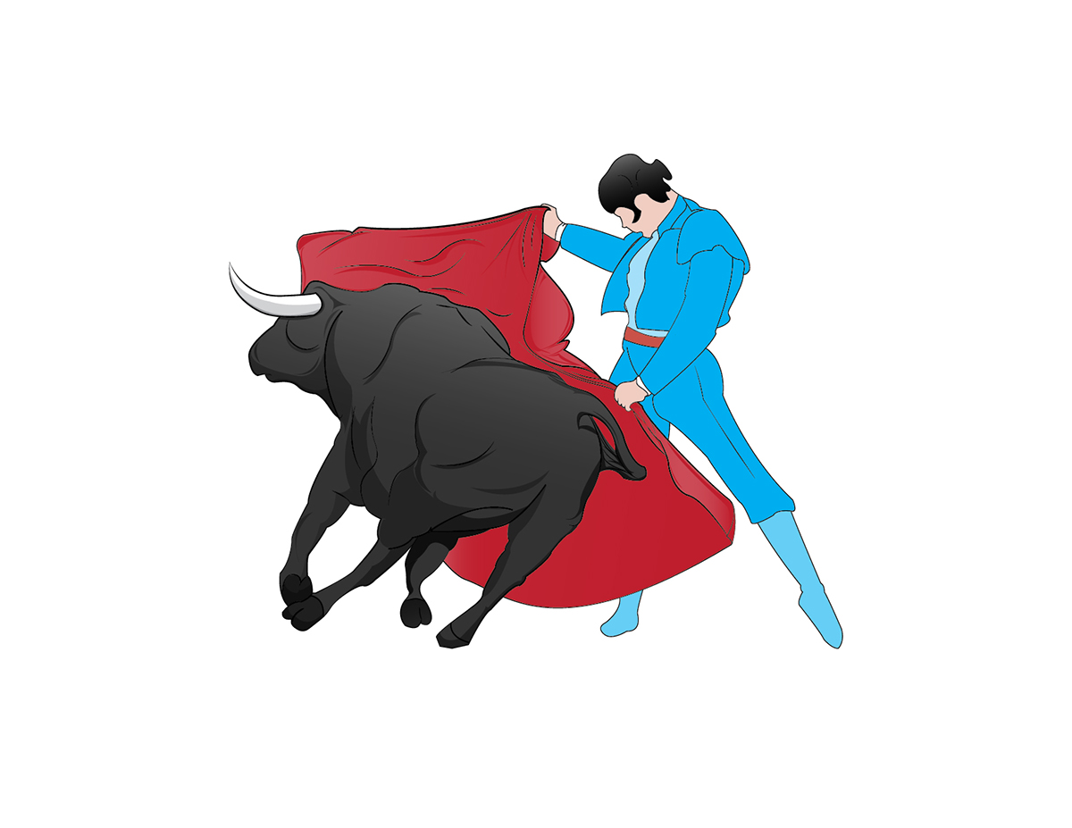 matador bull Mockup