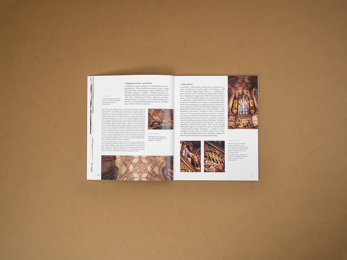 editorial design  book design Przemyśl photoalbum Guidebook architecture museum poland Pwsw Bachelor's degree