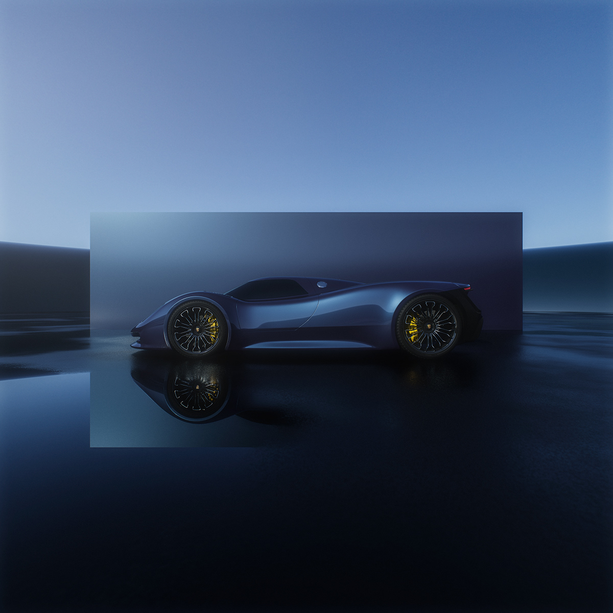 3D 917porsche automotive   blender car CGI cycles Porsche Render visualization