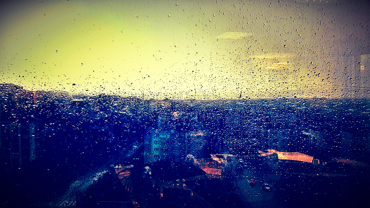 rain rainy raining Day Window windows Samsung samsungs4 HDR