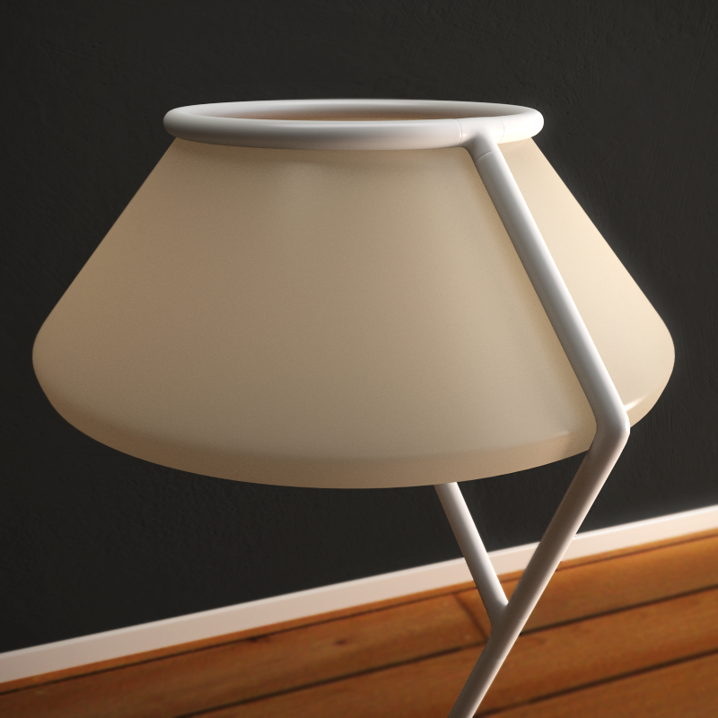 branch derek elliott studiohex light Nature modern clean FLOOR Lamp lighting White