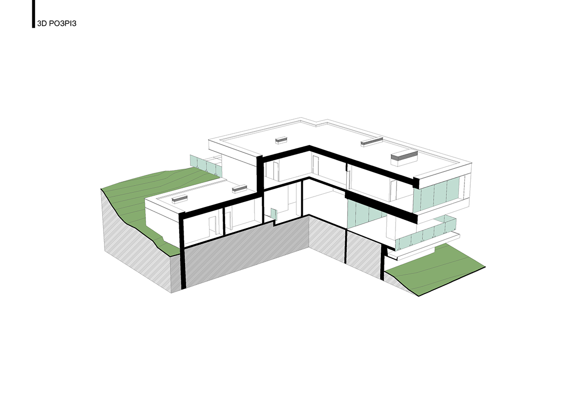 architecture design Render exterior арт Digital Art  Drawing  3ds max visualization modern