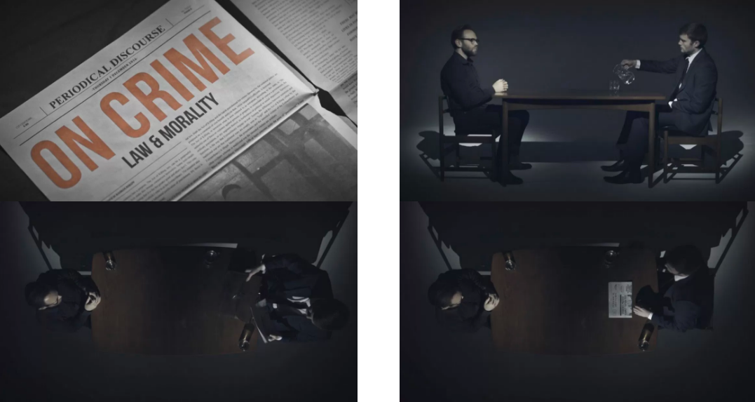 Prop Design prop graphic design  Film   short Crime and Punishment