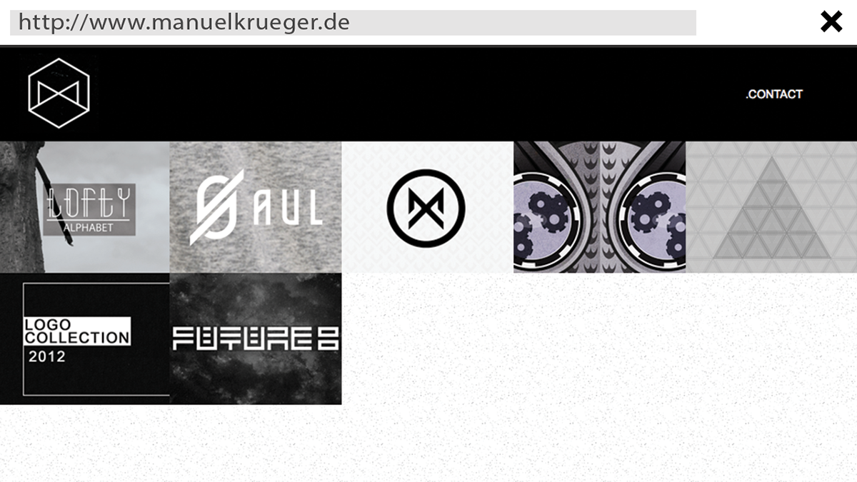 logo design MANUEL kruger krueger mark twothousandthirtenn