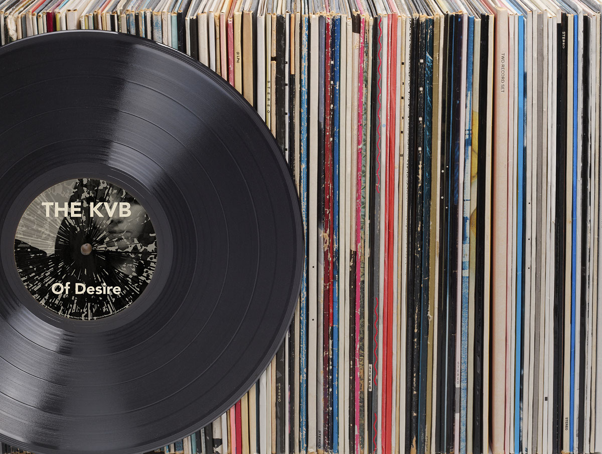 vinyl Album cover The KVB strasbourg alsace rock ivan tarrieu couverture +music+