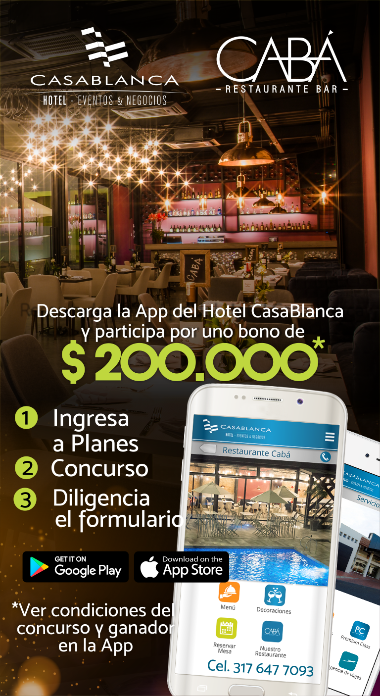 hotel Casablanca caba restaurante bar app