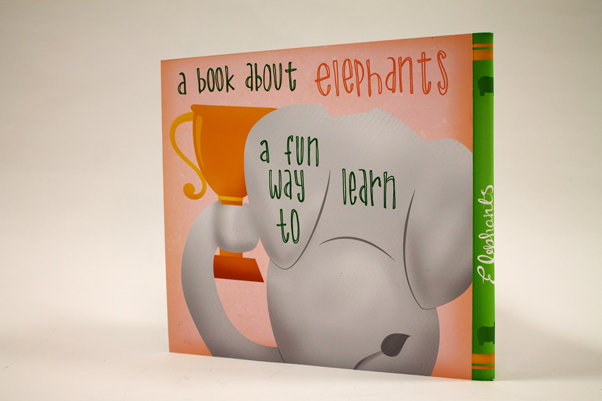 elephants Facts hand-type animals awesome Adobe Portfolio