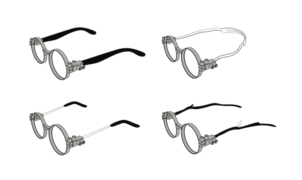 eyeweardesign eyeglass eyewear 3dprinting craft germandesign accessary DIY Customize prosthetic Competition award Sustainable ecological Style