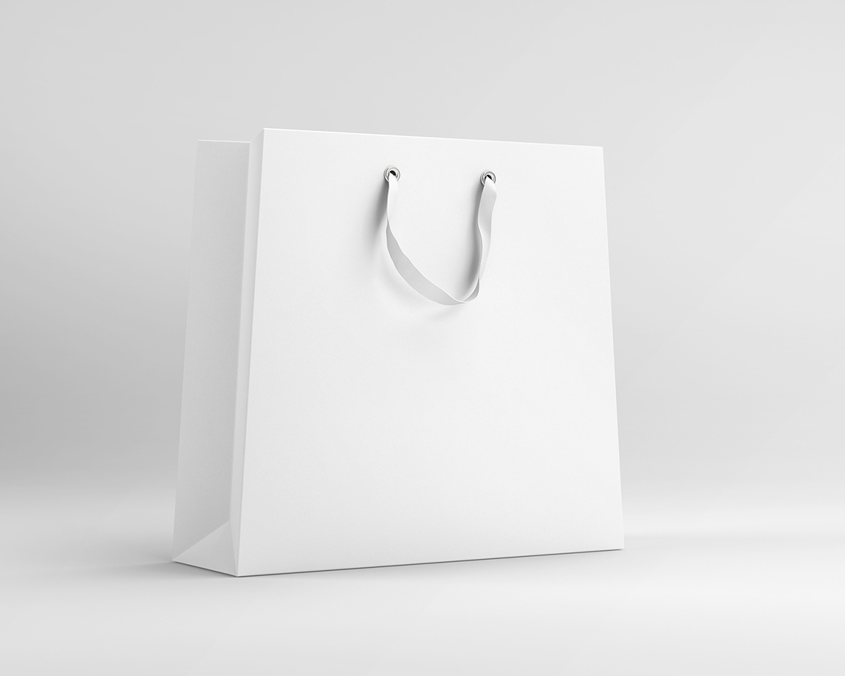 Paper Bag Packaging Mockup