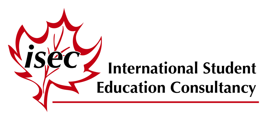 Canada student exchange flyer Corporate Design logo