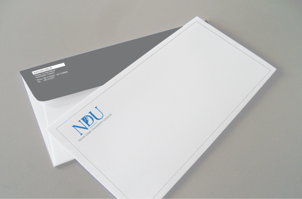logo poster cards letterhead envelop business card blue University rebranding Invitation Catalogue Signage