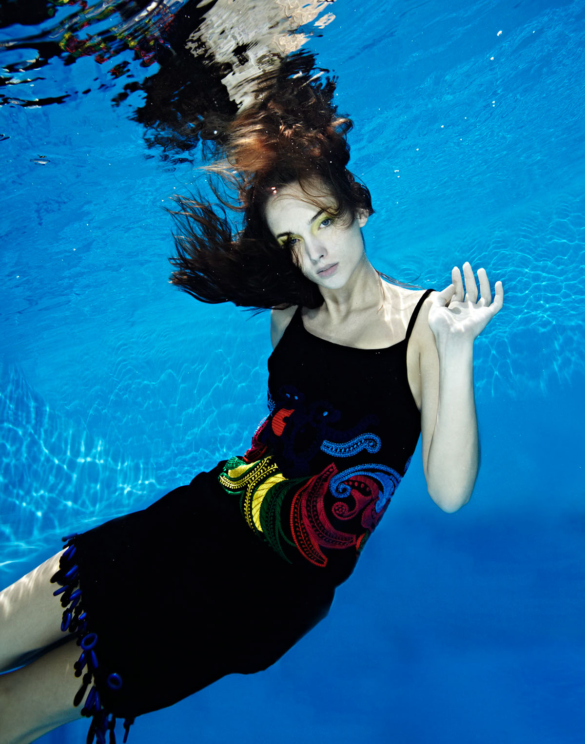 Soon Tong calibre pictures underwater LA PERLA prada Dolce & Gabbana Diane von Furstenberg Dior