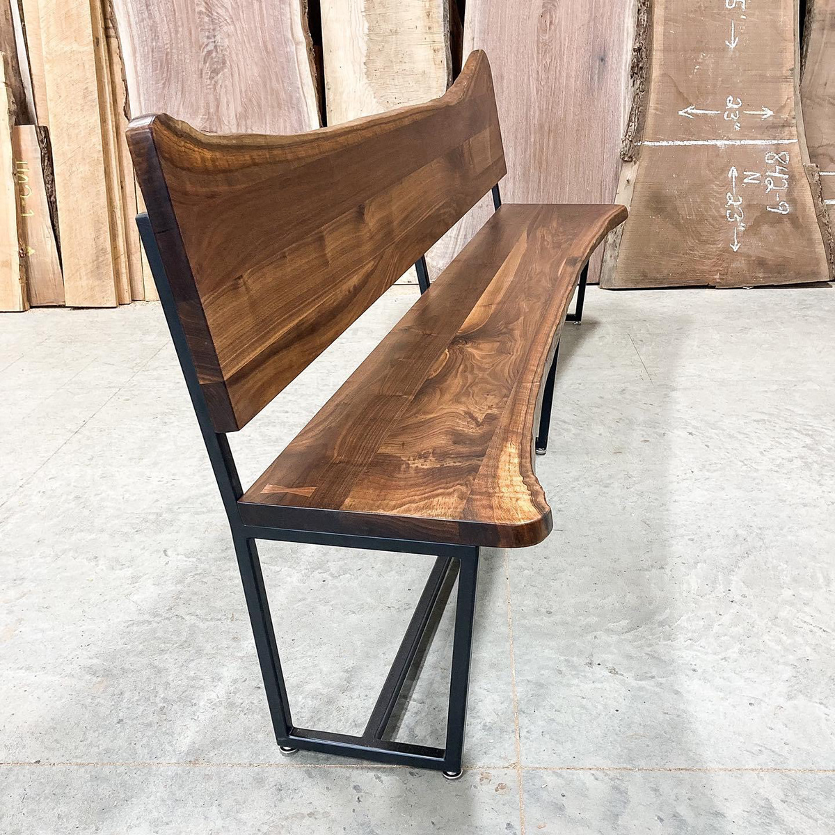 chair design furniture Interior metal powder coating steel table welding wood
