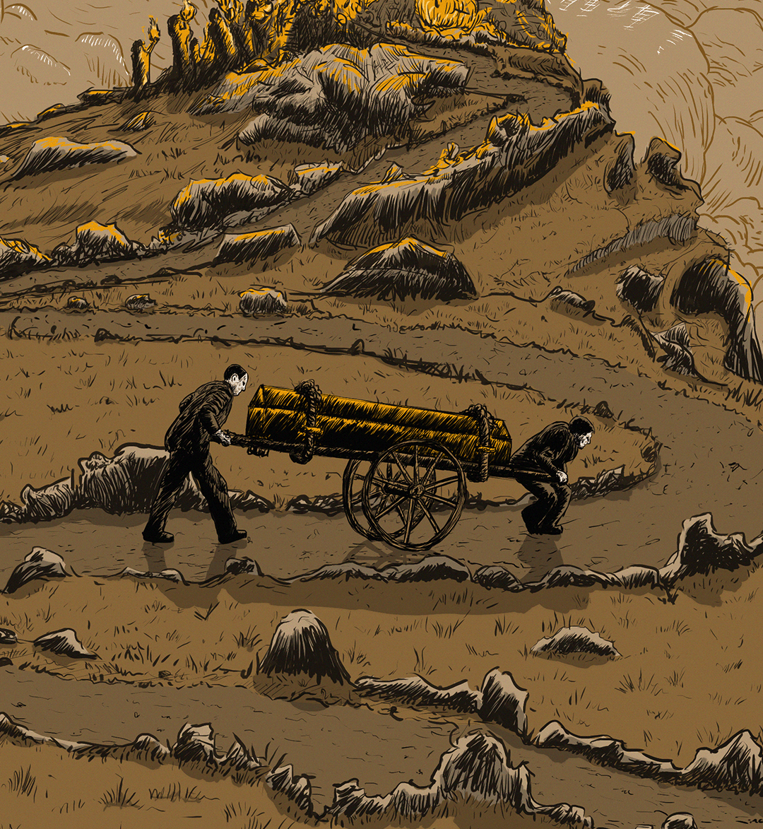 frankenstein ILLUSTRATION macabre movie poster print raven book cover ilustration