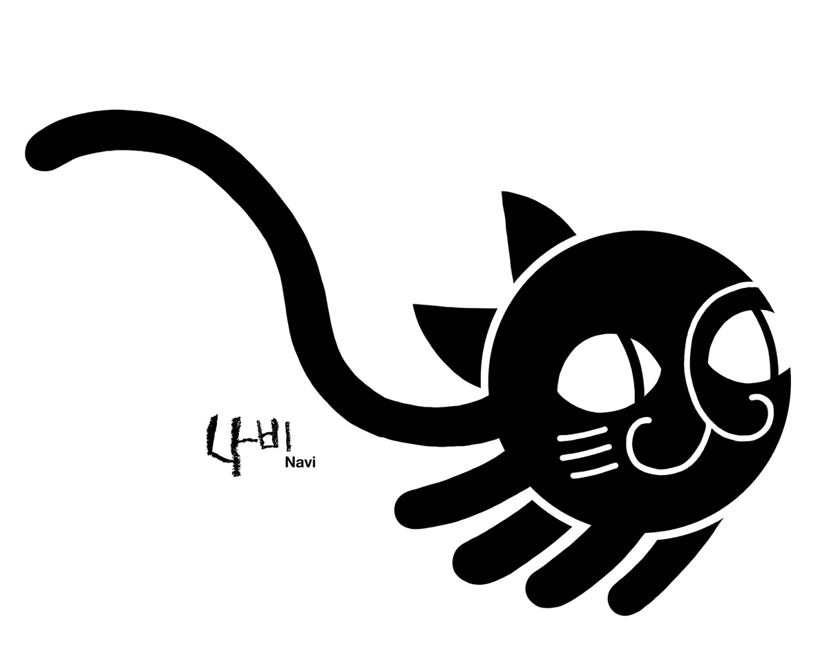 animal Cat forrest ghost goblin kitten Korea monster mouse nanoo