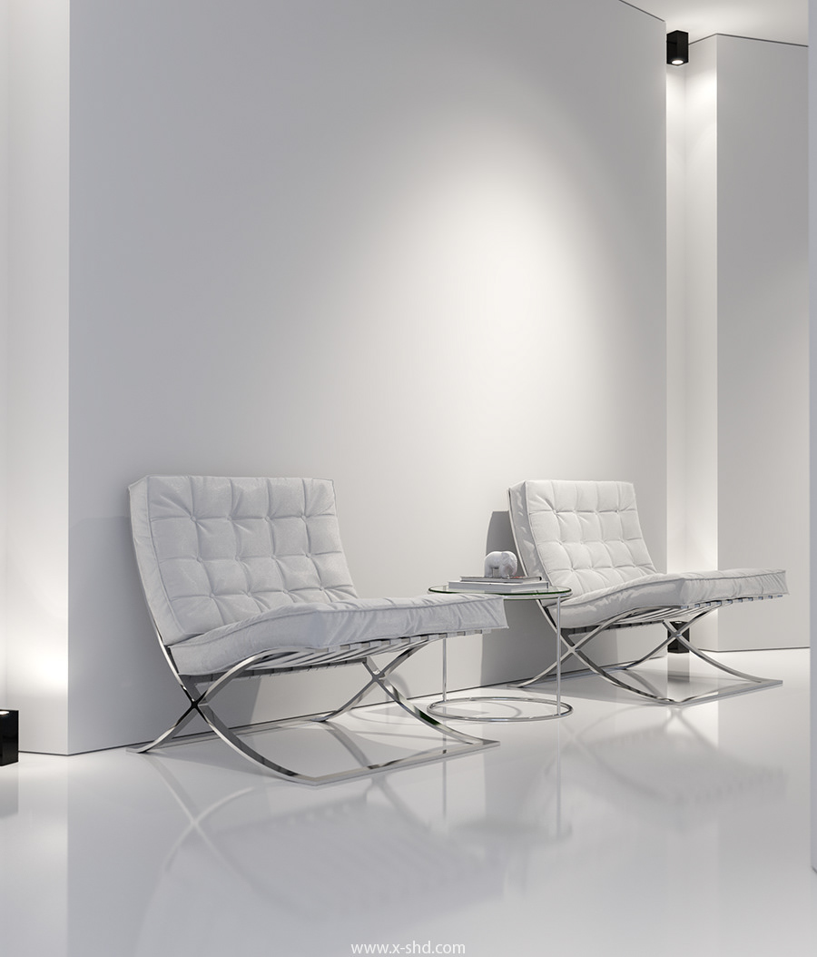 minimal Interior CG 3D Render rendering 3dsmax modelling light art visualization furniture CGI design corona