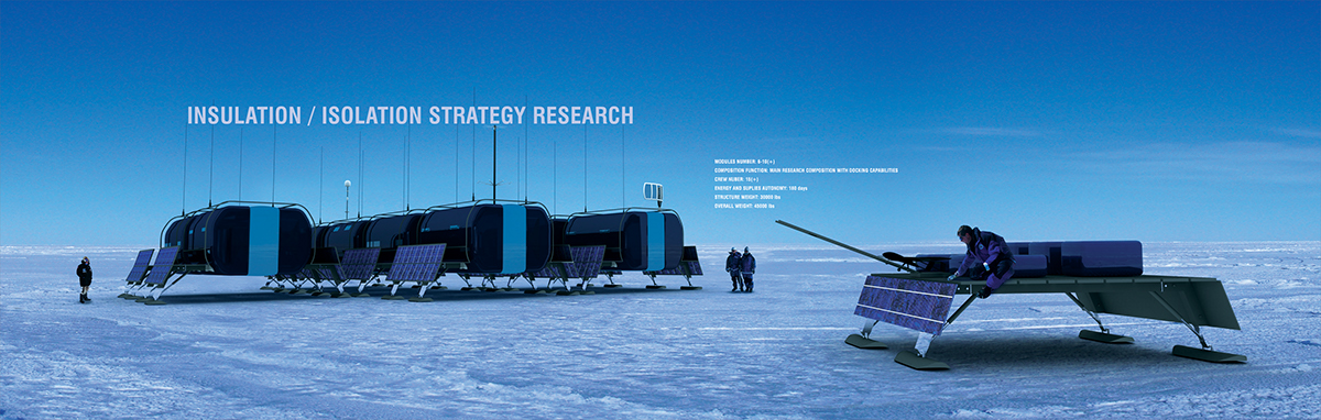 mobile modular antarctica STATION