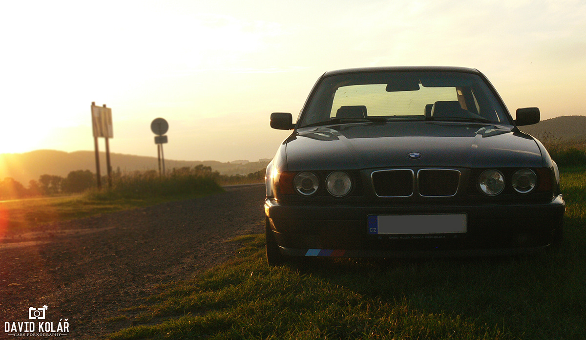 BMW  E34 5series 5er 520i 2.0i purelove Jested liberec Czech sunset photoshooting Style