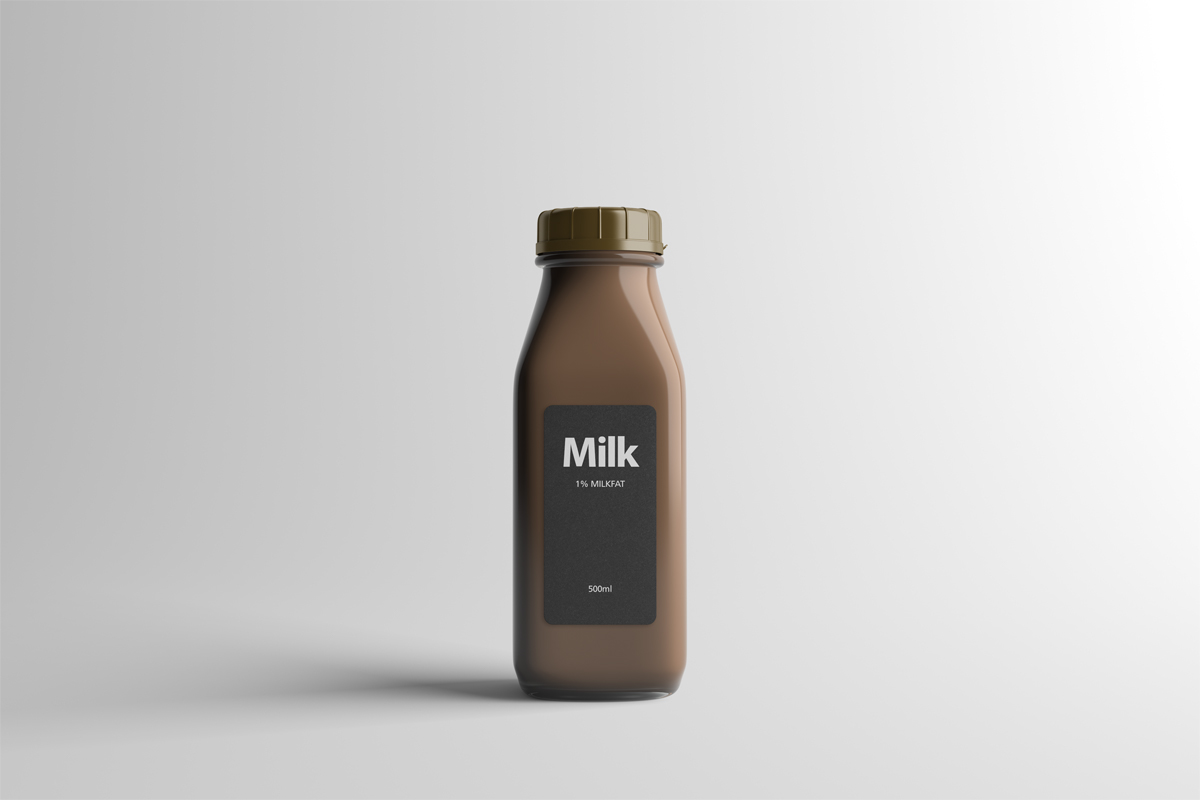 bottle chocolate foil foil stamp gold matte milk mock up mock-up Mockup package presentation