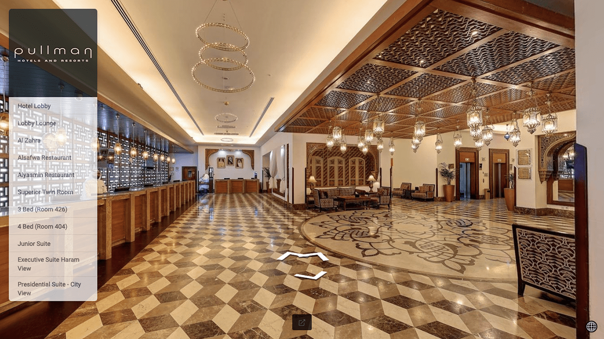 Accor Hospitality hotel jeddah makkah medina Saudi Arabia virtual tour