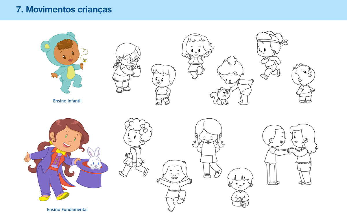Model Sheet Character design  ILLUSTRATION  children kids book school arte digital ilustração Digital