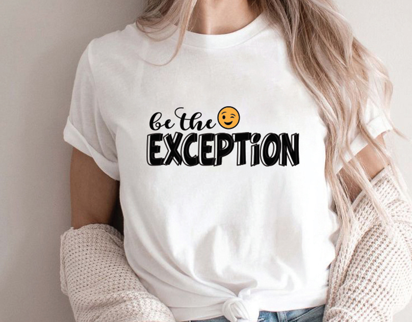 t-shirt typography   text qoutes motivational girls Fashion  Tshirt Design tshirts White